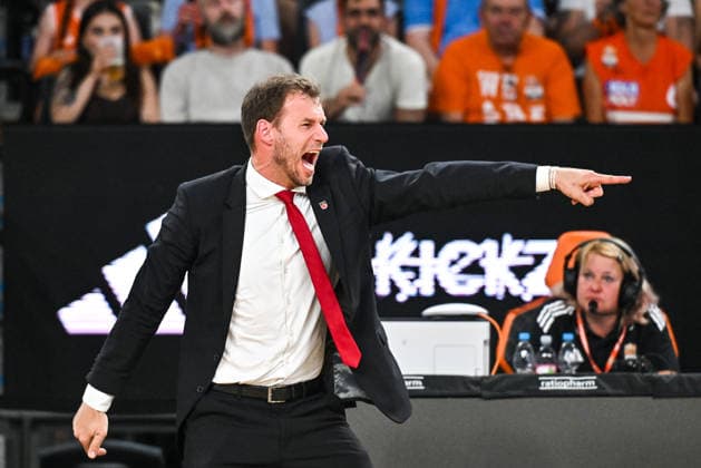 GER, BBL, Playoffs, ratiopharm Ulm vs BMA365 Bamberg Baskets 23.05.2026, ratiopharm arena, Neu-Ulm, GER, BBL, Playoffs, ratiopharm Ulm vs BMA365 Bamberg Baskets, im Bild Anton Gavel (Bamberg)