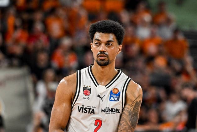 GER, BBL, Playoffs, ratiopharm Ulm vs BMA365 Bamberg Baskets 23.05.2026, ratiopharm arena, Neu-Ulm, GER, BBL, Playoffs, ratiopharm Ulm vs BMA365 Bamberg Baskets, im Bild Ibrahim Watson (Bamberg, 2)
