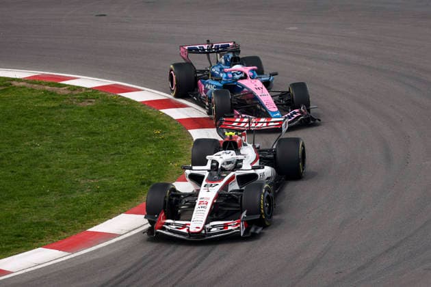 F1 - CANADIAN GRAND PRIX 2026 87 BEARMAN Ollie Oliver (gbr), TGR Haas F1 Team VF-26, action 10 GASLY Pierre (fra), Alpine F1 Team A526, action during the Formula 1 Grand Prix du Canada 2026, 5th round of the 2026 Formula One World Championship, WM, Weltmeisterschaft from May 22 to 24, 2026 on the Circuit Gilles Villeneuve, in Montrà al, Canada - Montrà alCanada Copyright: xXavixBonillax