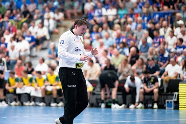 Pascal Bochmann (VFL Eintracht Hagen, 16) HBW Balingen Weilstetten vs. VFL Eintracht Hagen, Handball, 2. Bundesliga, 33. Spieltag, Saison 2025 2026, 23.05.2026, Eibner-Pressefoto Andreas Ulmer HBW Balingen Weilstetten vs. VFL Eintracht Hagen, Handball, 2. Bundesliga, 33. Spieltag, Saison 2025 2026, 23.05.2026, Balingen Copyright: xEibner-Pressefoto AndreasxUlmerx EP_AUR