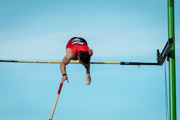 Torben Blech (TSV Bayer 04 Leverkusen), GER, Leichtathletik, Athletics, Stabhochsprungmeeting, Bad Bergzabern, 21.05.2026, GER, Leichtathletik, Athletics, Stabhochsprungmeeting, Bad Bergzabern, 21.05.2026 Bad Bergzabern Copyright: xStefanxMayerx EP_SMR