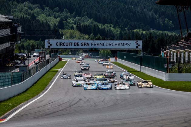 LE MANS CLASSIC SERIES 2026 - SPA-CLASSIC 70 MAGNUSSEN Jan (dnk), WARD Chris (gbr), Lola T292 1973, Proto 2 -2L, Classic Endurance Racing 2, action, start with 12 NGUYEN Stà phane (fra), Lola T282 1973, Proto 2 +2L, Classic Endurance Racing 2 and 01 GUENAT Maxime (che), Lola T286 1976, Proto 2 +2L, Classic Endurance Racing 2 during the 2026 Spa-Classic, 2nd round of the Le Mans Classic Series 2026, from May 22 to 24 in Circuit de Spa-Francorchamps, in Stavelot, Belgium - StavelotBelgium Copyright: xGREGORYxLENORMANDx