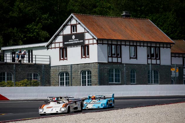 LE MANS CLASSIC SERIES 2026 - SPA-CLASSIC 01 GUENAT Maxime (che), Lola T286 1976, Proto 2 +2L, Classic Endurance Racing 2, action with 70 MAGNUSSEN Jan (dnk), WARD Chris (gbr), Lola T292 1973, Proto 2 -2L, Classic Endurance Racing 2 during the 2026 Spa-Classic, 2nd round of the Le Mans Classic Series 2026, from May 22 to 24 in Circuit de Spa-Francorchamps, in Stavelot, Belgium - StavelotBelgium Copyright: xGREGORYxLENORMANDx