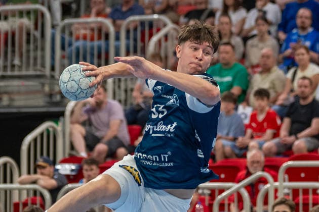 Soeren Steinhaus (Bergischer HC 06, 53) beim Wurf. Bergischer HC vs. THW KIel, Handball, DAIKIN HBL, 32. Spieltag, Saison 2025 2026, 24.05.2026 Bergischer HC vs. THW Kiel, Handball, DAIKIN HBL, 32. Spieltag, Saison 2025 2026, 24.05.2026 Duesseldorf Copyright: xEibner-Pressefoto ThomasxHaeslerx EP_THR