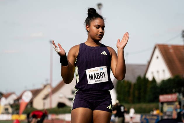 Yemisi Mabry (MTG Mannheim, 93, Kugelstossen Frauen), GER, Leichtathletik, Athletics, Pfingstsportfest, Rehlingen, 24.05.2026, GER, Leichtathletik, Athletics, Pfingstsportfest, Rehlingen, 24.05.2026 Rehlingen Copyright: xStefanxMayerx EP_SMR