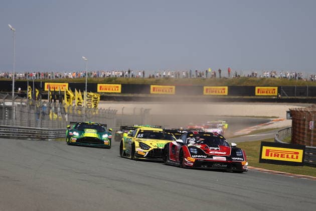 RECORD DATE NOT STATED Start Rennen 1 Samstag mit 29 Bastian Buus (DNK), Porsche 911 GT3 R, Team: Land-Motorsport (GER) in Front NLD, Motorsport, DTM 2026, Rennen 3, Circuit Zandvoort, Zandvoort, Niederlande, 23.05.2026 NLD, Motorsport, DTM 2026, Rennen 3, Circuit Zandvoort, Zandvoort, Niederlande, 23.05.2026 Zandvoort Copyright: xEibner-Pressefoto JuergenxAugstx EP_JAT