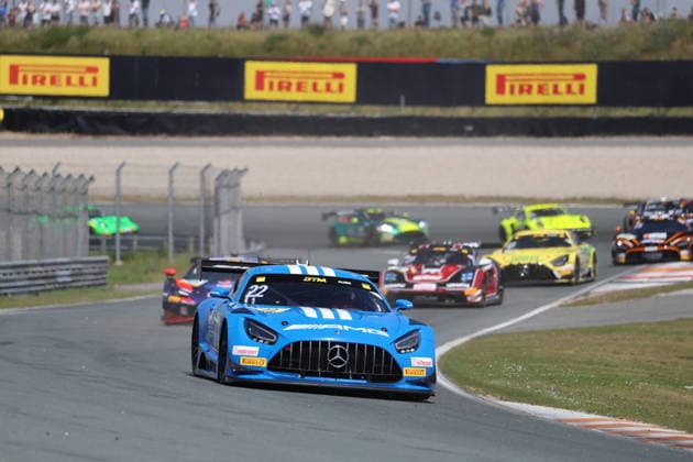 RECORD DATE NOT STATED Start Rennen 1 Samstag mit 22 Lucas Auer (AUT), Mercedes-AMG GT3, Team: AMG-Team Landgraf (GER) in Front NLD, Motorsport, DTM 2026, Rennen 3, Circuit Zandvoort, Zandvoort, Niederlande, 23.05.2026 NLD, Motorsport, DTM 2026, Rennen 3, Circuit Zandvoort, Zandvoort, Niederlande, 23.05.2026 Zandvoort Copyright: xEibner-Pressefoto JuergenxAugstx EP_JAT