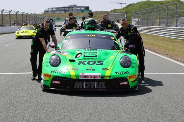 RECORD DATE NOT STATED 90 Ricardo Feller (CHF), Porsche 911 GT3 R, Team: Manthey (GER) in der Startaufstellung NLD, Motorsport, DTM 2026, Rennen 3, Circuit Zandvoort, Zandvoort, Niederlande, 23.05.2026 NLD, Motorsport, DTM 2026, Rennen 3, Circuit Zandvoort, Zandvoort, Niederlande, 23.05.2026 Zandvoort Copyright: xEibner-Pressefoto JuergenxAugstx EP_JAT