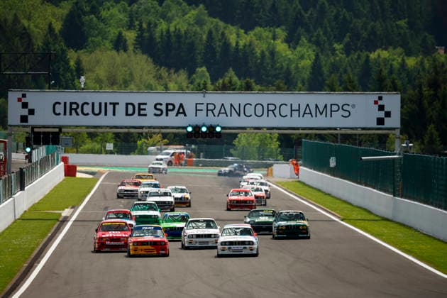 LE MANS CLASSIC SERIES 2026 - SPA-CLASSIC 17 BRAND Mats vd (nld), BMW M3 E30 1985, Group A1, Heritage Touring Cup 2, action with 54 VINK Ton (nld), BETENBURG Leonard (nld), BMW M3 E30 1992, Group A2, Heritage Touring Cup 2 during the 2026 Spa-Classic, 2nd round of the Le Mans Classic Series 2026, from May 22 to 24 in Circuit de Spa-Francorchamps, in Stavelot, Belgium - StavelotBelgium Copyright: xGREGORYxLENORMANDx