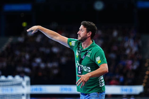 Ben Matschke (Frisch Auf! Goeppingen, Trainer) GER, Handball Verein Hamburg vs. Frisch Auf Goeppingen, Handball, 1. Bundesliga, Spieltag 32, Saison 2025 2026, 25.05.2026 GER, Handball Sport Verein Hamburg vs. Frisch Auf Goeppingen, Handball, 1. Bundesliga, Spieltag 32, Saison 2025 2026, 25.05.2026 Hamburg Copyright: xEibner-Pressefoto MarcelxvonxFehrnx EP_MFN