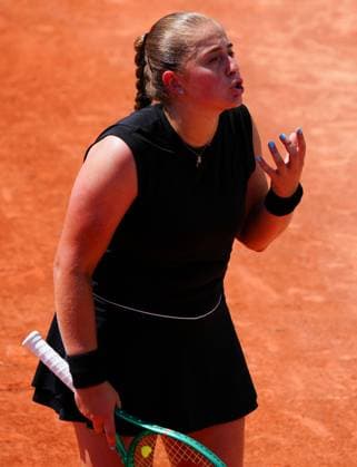 Jelena Ostapenko in second round action French Open Tennis, Day Four, Tennis, Roland Garros, Paris, France - 27 May 2026Paris Roland Garros France EDITORIAL USE ONLY No use with unauthorised audio, video, data, fixture lists, club league logos or live services. Online in-match use limited to 120 images, no video emulation. No use in betting, games or single club league player publications. Copyright: xJavierxGarcia Shutterstockx 16898261i