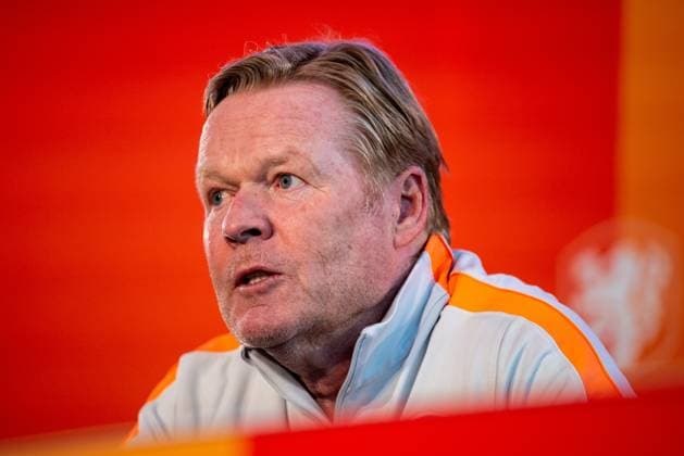 ZEIST , 27-05-2026 , KNVB Campus , season 2025 2026 , Dutch football , press conference, PK, Pressekonferenz , picture shows Netherlands head coach Ronald Koeman during a press conference for the Netherlands FIFA World Cup, WM, Weltmeisterschaft, Fussball 2026 squad announcement Press Conference Ronald Koeman x203994830x Copyright: