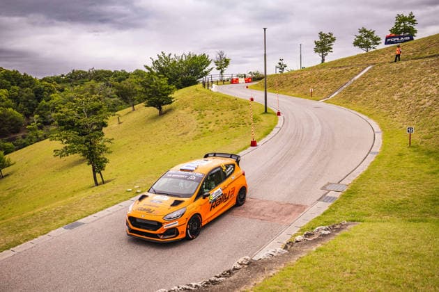 AUTO - WRC, Motorsport Rallye, WM - RALLY JAPAN 2026 34 Georgios VASILAKIS, Allan HARRYMAN, Ford Fiesta Rally3, action during the 2026 Rally Japan, 7th round of the 2026 FIA WRC World Rally Car Championship, from May 28 to 30, 2026 at Toyota, Aichi, Japan - ToyotaJapan Copyright: xNikosxKatikisx