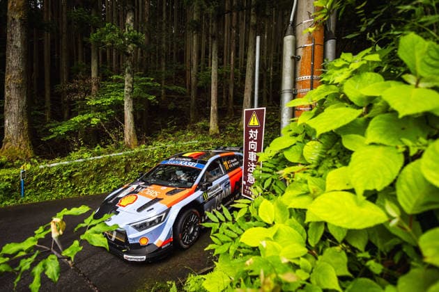 AUTO - WRC, Motorsport Rallye, WM - RALLY JAPAN 2026 11 Thierry NEUVILLE, Martijn WYDAEGHE, Hyundai i20 N Rally1, action during the 2026 Rally Japan, 7th round of the 2026 FIA WRC World Rally Car Championship, from May 28 to 30, 2026 at Toyota, Aichi, Japan - ToyotaJapan Copyright: xNikosxKatikisx