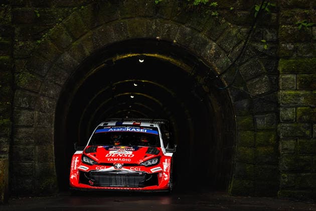 AUTO - WRC, Motorsport Rallye, WM - RALLY JAPAN 2026 01 SÃ bastien OGIER, Vincent LANDAIS, Toyota GR Yaris Rally1, action during the 2026 Rally Japan, 7th round of the 2026 FIA WRC World Rally Car Championship, from May 28 to 30, 2026 at Toyota, Aichi, Japan - ToyotaJapan Copyright: xNikosxKatikisx