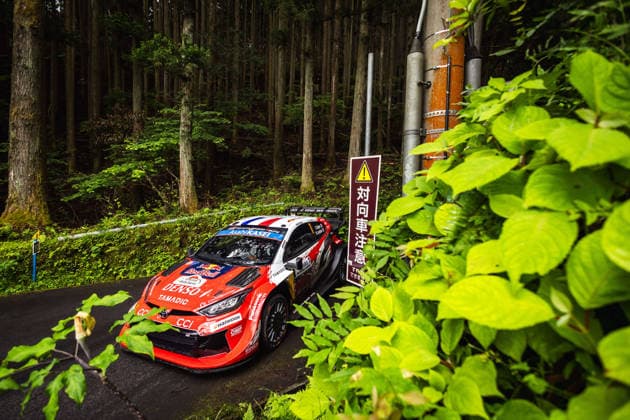 AUTO - WRC, Motorsport Rallye, WM - RALLY JAPAN 2026 01 SÃ bastien OGIER, Vincent LANDAIS, Toyota GR Yaris Rally1, action during the 2026 Rally Japan, 7th round of the 2026 FIA WRC World Rally Car Championship, from May 28 to 30, 2026 at Toyota, Aichi, Japan - ToyotaJapan Copyright: xNikosxKatikisx