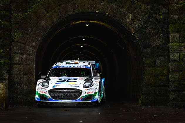 AUTO - WRC, Motorsport Rallye, WM - RALLY JAPAN 2026 95 Jon ARMSTRONG, Shane BYRNE, Ford Puma Rally1, action during the 2026 Rally Japan, 7th round of the 2026 FIA WRC World Rally Car Championship, from May 28 to 30, 2026 at Toyota, Aichi, Japan - ToyotaJapan Copyright: xNikosxKatikisx