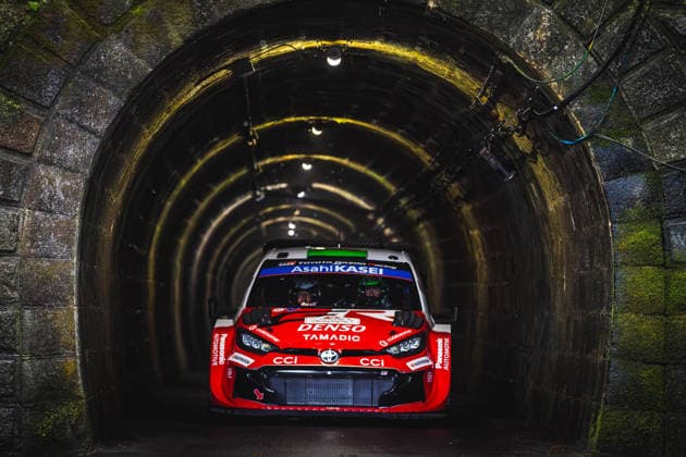 AUTO - WRC, Motorsport Rallye, WM - RALLY JAPAN 2026 33 Elfyn EVANS, Scott MARTIN, Toyota GR Yaris Rally1, action during the 2026 Rally Japan, 7th round of the 2026 FIA WRC World Rally Car Championship, from May 28 to 30, 2026 at Toyota, Aichi, Japan - ToyotaJapan Copyright: xNikosxKatikisx