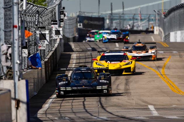 AUTO - IMSA - DETROIT SPORTS CAR CLASSIC 2026 05 VAN DER HELM Tijmen (nld), HEINRICH Laurin (ger), JDC-Miller MotorSports, Porsche 963, action during the Chevrolet Detroit Sports Car Classic, 5th round of the 2026 2026 IMSA SportsCar Championship, on the Streets of Detroit, from May 29 to 31, 2026 in Detroit, Michigan, United States of America - DetroitUnited States Copyright: xJULIENxDELFOSSEx