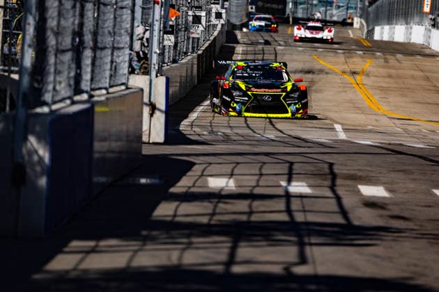 AUTO - IMSA - DETROIT SPORTS CAR CLASSIC 2026 14 HAWKSWORTH Jack (gbr), BARNICOAT Ben (gbr), Vasser Sullivan Racing, Lexus RC F GT3, action during the Chevrolet Detroit Sports Car Classic, 5th round of the 2026 2026 IMSA SportsCar Championship, on the Streets of Detroit, from May 29 to 31, 2026 in Detroit, Michigan, United States of America - DetroitUnited States Copyright: xJULIENxDELFOSSEx