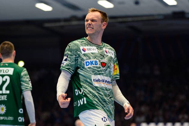 Mathias Gidsel (Fuechse Berlin, 19) GER, ThSV Eisenach gegen Fuechse Berlin, 1. Daikin Handballbundesliga, Handball, 30. Spieltag, Saison 2025 2026, 29.05.2026 GER, ThSV Eisenach gegen Fuechse Berlin, 1. Daikin Handballbundesliga, Handball, 30. Spieltag, Saison 2025 2026, 29.05.2026 Eisenach Copyright: xEibner-Pressefoto MartinxHerbstx EP_MHT