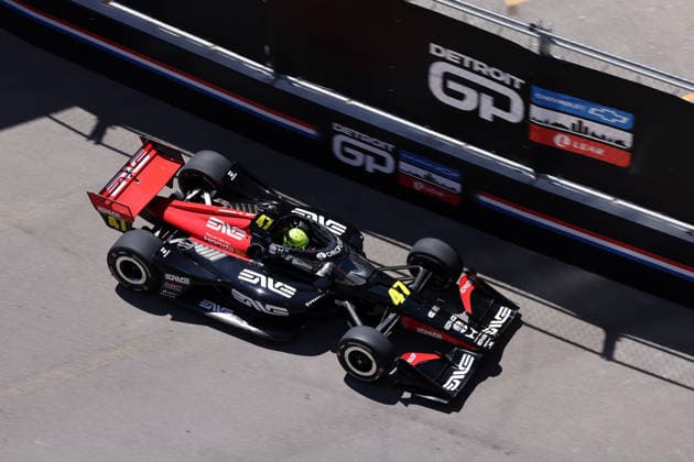 Mike Schumacher (GER) Honda 47, Team Rahal Letterman Lanigan Racing, 1. freies Training, Detroit, Michigan, USA, 29.05.2026, IndyCar, Indy Car, IRL, USA Serie
