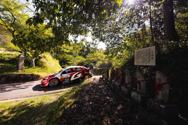 AUTO - WRC, Motorsport Rallye, WM - RALLY JAPAN 2026 99 Oliver SOLBERG, Elliott EDMONDSON, Toyota GR Yaris Rally1, action during the 2026 Rally Japan, 7th round of the 2026 FIA WRC World Rally Car Championship, from May 28 to 30, 2026 at Toyota, Aichi, Japan - ToyotaJapan Copyright: xNikosxKatikisx