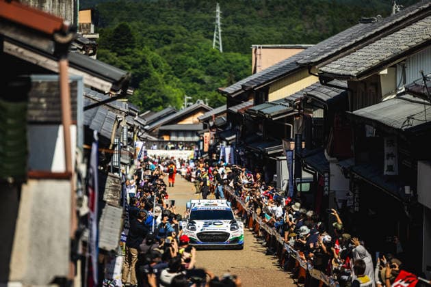 AUTO - WRC, Motorsport Rallye, WM - RALLY JAPAN 2026 95 Jon ARMSTRONG, Shane BYRNE, Ford Puma Rally1, action during the 2026 Rally Japan, 7th round of the 2026 FIA WRC World Rally Car Championship, from May 28 to 30, 2026 at Toyota, Aichi, Japan - ToyotaJapan Copyright: xNikosxKatikisx