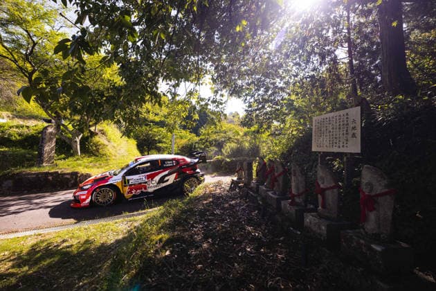AUTO - WRC, Motorsport Rallye, WM - RALLY JAPAN 2026 01 SÃ bastien OGIER, Vincent LANDAIS, Toyota GR Yaris Rally1, action during the 2026 Rally Japan, 7th round of the 2026 FIA WRC World Rally Car Championship, from May 28 to 30, 2026 at Toyota, Aichi, Japan - ToyotaJapan Copyright: xNikosxKatikisx