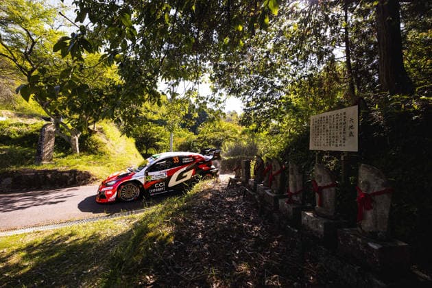 AUTO - WRC, Motorsport Rallye, WM - RALLY JAPAN 2026 33 Elfyn EVANS, Scott MARTIN, Toyota GR Yaris Rally1, action during the 2026 Rally Japan, 7th round of the 2026 FIA WRC World Rally Car Championship, from May 28 to 30, 2026 at Toyota, Aichi, Japan - ToyotaJapan Copyright: xNikosxKatikisx
