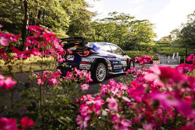 AUTO - WRC, Motorsport Rallye, WM - RALLY JAPAN 2026 28 Hiroki ARAI, Toshitaka SAKAI, Toyota GR Yaris Rally2, action during the 2026 Rally Japan, 7th round of the 2026 FIA WRC World Rally Car Championship, from May 28 to 30, 2026 at Toyota, Aichi, Japan - ToyotaJapan Copyright: xNikosxKatikisx