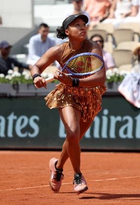 Naomi Osaka of Japan in action French Open Tennis, Day Seven, Tennis, Roland Garros, Paris, France - 30 May 2026Paris Roland Garros France EDITORIAL USE ONLY No use with unauthorised audio, video, data, fixture lists, club league logos or live services. Online in-match use limited to 120 images, no video emulation. No use in betting, games or single club league player publications. Copyright: xEllaxLing Shutterstockx 16898317ah