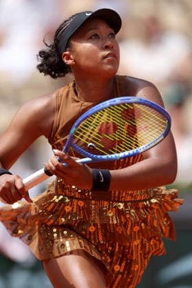 Naomi Osaka of Japan in action French Open Tennis, Day Seven, Tennis, Roland Garros, Paris, France - 30 May 2026Paris Roland Garros France EDITORIAL USE ONLY No use with unauthorised audio, video, data, fixture lists, club league logos or live services. Online in-match use limited to 120 images, no video emulation. No use in betting, games or single club league player publications. Copyright: xEllaxLing Shutterstockx 16898317ab