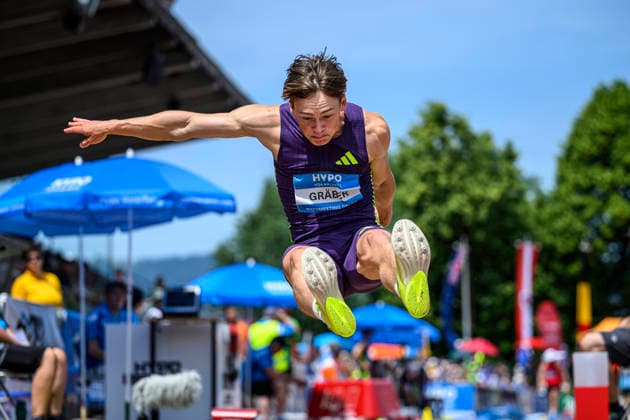 Amadeus GRAEBER (GER, LG Eintracht Frankfurt) AUT, Leichtathletik, Athletics, 51. Hypomeeting, 30.05.2026, AUT, Leichtathletik, Athletics, 51. Hypomeeting, 30.05.2025 Goetzis Copyright: xEibnerxPressefoto JanxPapenfussx EP_JPS