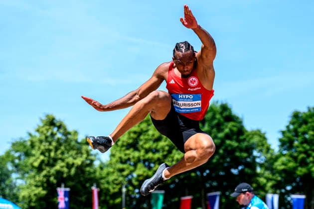 Fred Issac FLEURISSON (GER, LG Eintracht Frankfurt) AUT, Leichtathletik, Athletics, 51. Hypomeeting, 30.05.2026, AUT, Leichtathletik, Athletics, 51. Hypomeeting, 30.05.2025 Goetzis Copyright: xEibnerxPressefoto JanxPapenfussx EP_JPS