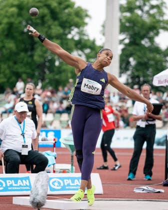 Yemisi Mabry (MTG Mannheim, Kugelstossen Frauen), GER, Leichtathletik, Athletics, Goldenes Oval, Dresden, 31.05.2026, GER, Leichtathletik, Athletics, Goldenes Oval, Dresden, 31.05.2026 Dresden Copyright: xStefanxMayerx EP_SMR