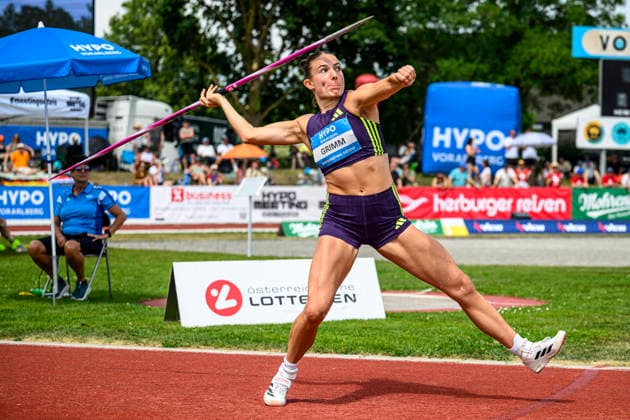 Vanessa GRIMM (GER, Koenigsteiner LV) AUT, Leichtathletik, Athletics, 51. Hypomeeting, 31.05.2026, AUT, Leichtathletik, Athletics, 51. Hypomeeting, 30105.2025 Goetzis Copyright: xEibnerxPressefoto JanxPapenfussx EP_JPS