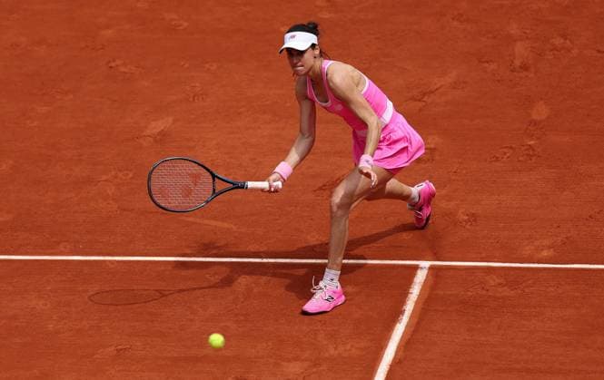 Sorana Cirstea of Romania in action French Open Tennis, Day Eight, Tennis, Roland Garros, Paris, France - 31 May 2026Paris Roland Garros France EDITORIAL USE ONLY No use with unauthorised audio, video, data, fixture lists, club league logos or live services. Online in-match use limited to 120 images, no video emulation. No use in betting, games or single club league player publications. Copyright: xEllaxLing Shutterstockx 16898325aj