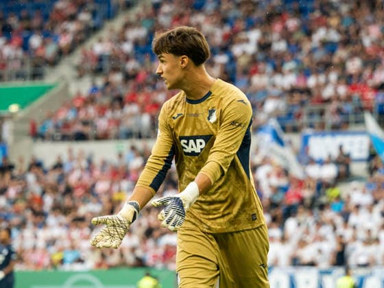 Nico Biedermann (TSG Hoffenheim U19, 01) GER, TSG Hoffenheim vs 1. FC Koeln, Fussball, Finale Deutsche Meisterschaft A-Junioren (U19), Spielzeit 2025 2026, 31.05.2026 GER, TSG Hoffenheim vs 1. FC Koeln, Fussball, Finale Deutsche Meisterschaft A-Junioren (U19), Spielzeit 2025 2026, 31.05.2026 Sinsheim Copyright: xEibner-Pressefoto CarstenxSchwerx EP_CSG