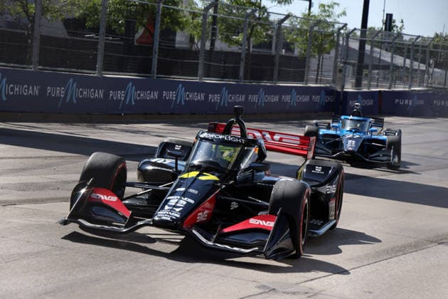 Mick Schumacher (GER) Honda 47 im Warm up, GP Detroit, Michigan, USA, 31.05.2026, IndyCar, Indy Car, IRL, USA Serie, US Motorsport, Rahal lettermann Lanigan Racing