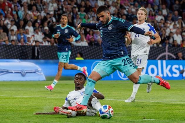 Deniz Undav (Deutschland) erzielt das 3:0, Deutschland vs Finnland, Fussball, Länderspiel, WM Vorbereitung, Saison 2025 2026, 31.05.2026 Deutschland vs Finnland, Fussball, Länderspiel, WM Vorbereitung, Saison 2025 2026, 31.05.2026 Copyright: xEibner-Pressefoto AlexanderxNeisx EP_ANS