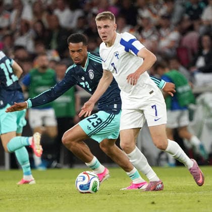 DFB Maenner Nationalmannschaft, Men national team, Nationalteam Freundschaftsspiel, Testspiel ,Deutschland- Finnland , Germany vs. Finland, 31.05.2026, MEWA-Arena Mainz Felix Nmecha, Deutschland, Germany, GER, Oliver Antman, Finland, FIN