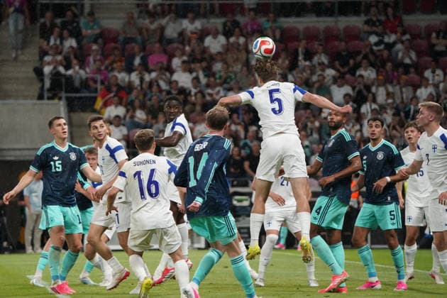 DFB Maenner Nationalmannschaft, Men national team, Nationalteam Freundschaftsspiel, Testspiel ,Deutschland- Finnland , Germany vs. Finland, 31.05.2026, MEWA-Arena Mainz Miro Tenho Finnland, Finland, FIN, Aktion Einzelbild