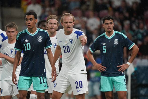 DFB Maenner Nationalmannschaft, Men national team, Nationalteam Freundschaftsspiel, Testspiel ,Deutschland- Finnland , Germany vs. Finland, 31.05.2026, MEWA-Arena Mainz joel pohjanpalo Finnland, Finland, FIN, Aktion Einzelbild