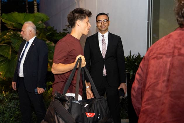 Ahead of 2026 FIFA World Cup, WM, Weltmeisterschaft, Fussball MIAMI, FLORIDA, UNITED STATES - JUNE 02: Arda Guler of Turkiye arrives in the United States as preparations begin for the upcoming 2026 FIFA World Cup in Miami, Florida, U.S., June, 2, 2026. Mostafa Bassim Anadolu Florida United States. Editorial use only. Please get in touch for any other usage. Copyright: x2026xAnadoluxMostafaxBassimx