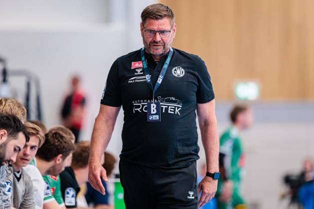Handball, HBL, TSV GWD Minden - THW Kiel Aaron Ziercke (GWD Minden, Trainer) zeigt sich enttaeuscht GER, GWD Minden vs. THW Kiel, Handball, 1. Bundesliga, 33. Spieltag, Spielzeit 2025 2026, 03.06.2026 GER, GWD Minden vs. THW Kiel, Handball, 1. Bundesliga, 33. Spieltag, Spielzeit 2025 2026, 03.06.2026 Minden Copyright: xEibner-Pressefoto JanxRollingerx EP_JSK