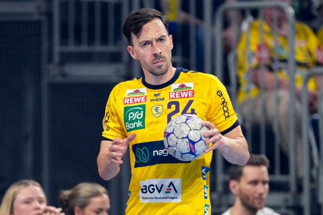 Handball, HBL, Rhein-Neckar Löwen - TSV Hannover-Burgdorf #4 Patrick Groetzki (RNL, 24), am Ball, Einzelbild, Einzelfoto, Aktion, Action, 03.06.2026, Mannheim (Deutschland), Handball, Bundesliga, Rhein-Neckar Löwen - TSV Hannover-Burgdorf
