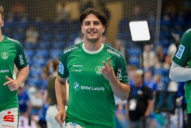 Handball, HBL, TBV Lemgo - SC DHfK Leipzig #3 Mateij Klima (SC DHfK Leipzig, 13) TBV Lemgo Lippe vs. SC DHfK Leipzig, Handball, 1. Bundesliga, 33. Spieltag, Saison 2025 2026, 03.06.2026, TBV Lemgo Lippe vs. SC DHfK Leipzig, Handball, 1. Bundesliga, 33. Spieltag, Saison 2025 2026, 03.06.2026 Lemgo Copyright: xEibner-Pressefoto RobertxGertzenx EP_RGN