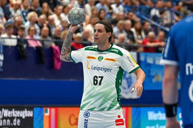 Handball, HBL, TBV Lemgo - SC DHfK Leipzig #3 Dean Bombac (SC DHfK Leipzig, 67) TBV Lemgo Lippe vs. SC DHfK Leipzig, Handball, 1. Bundesliga, 33. Spieltag, Saison 2025 2026, 03.06.2026, TBV Lemgo Lippe vs. SC DHfK Leipzig, Handball, 1. Bundesliga, 33. Spieltag, Saison 2025 2026, 03.06.2026 Lemgo Copyright: xEibner-Pressefoto RobertxGertzenx EP_RGN