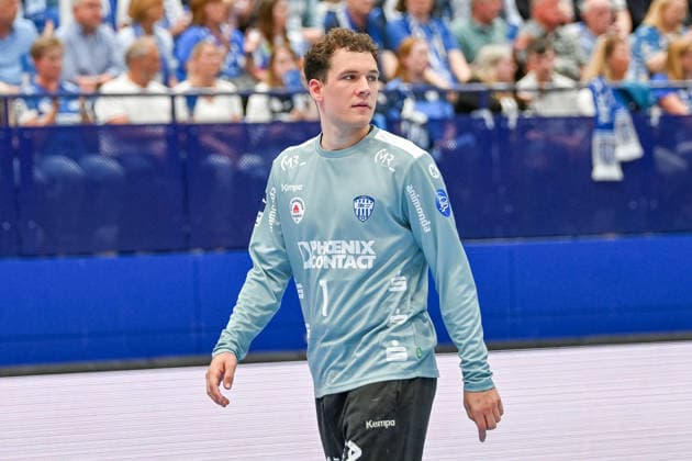 Handball, HBL, TBV Lemgo - SC DHfK Leipzig #3 Constantin Moestl (TBV Lemgo Lippe, 01) TBV Lemgo Lippe vs. SC DHfK Leipzig, Handball, 1. Bundesliga, 33. Spieltag, Saison 2025 2026, 03.06.2026, TBV Lemgo Lippe vs. SC DHfK Leipzig, Handball, 1. Bundesliga, 33. Spieltag, Saison 2025 2026, 03.06.2026 Lemgo Copyright: xEibner-Pressefoto RobertxGertzenx EP_RGN